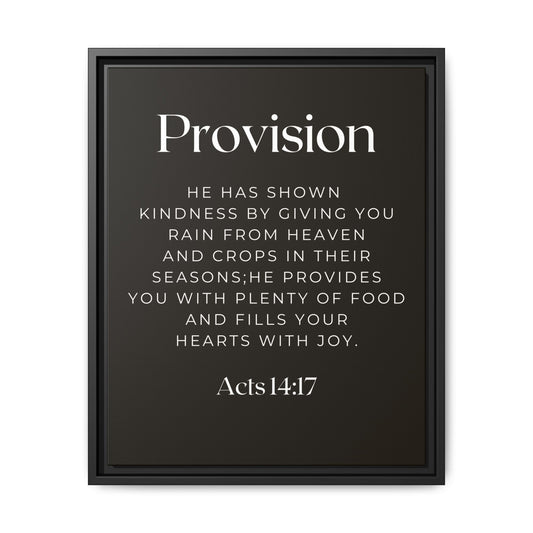 Acts 14:7 - Provision