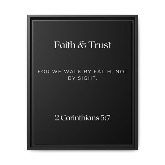 2 Corinthians 5:7 - Faith & Trust